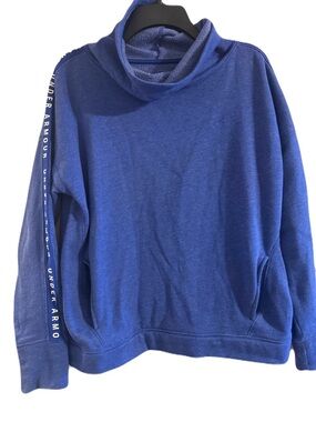 Under Armour Royal Blue Cowl Neck Pullover Hoodie